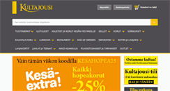 Desktop Screenshot of kultajousi.fi